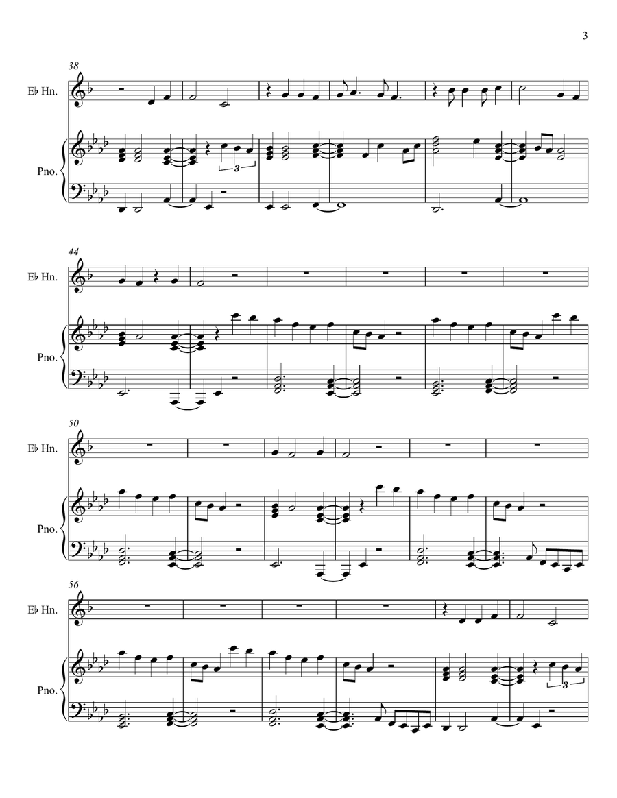 These Days These Days Horn scores gallery preview page 3