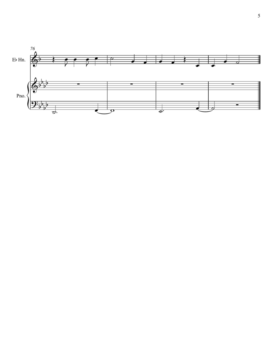 These Days These Days Horn scores gallery preview page 5