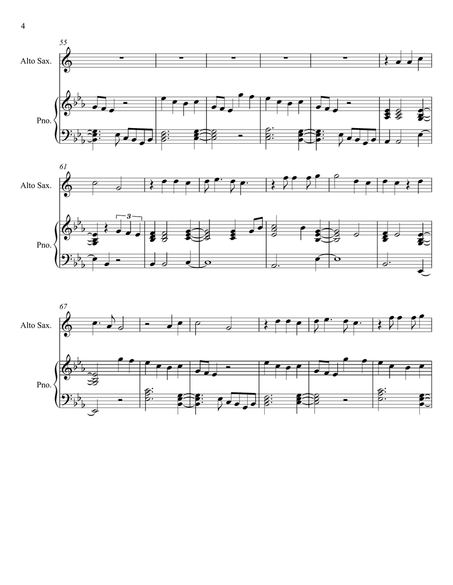 These Days These Days Alto Saxophone scores gallery preview page 4
