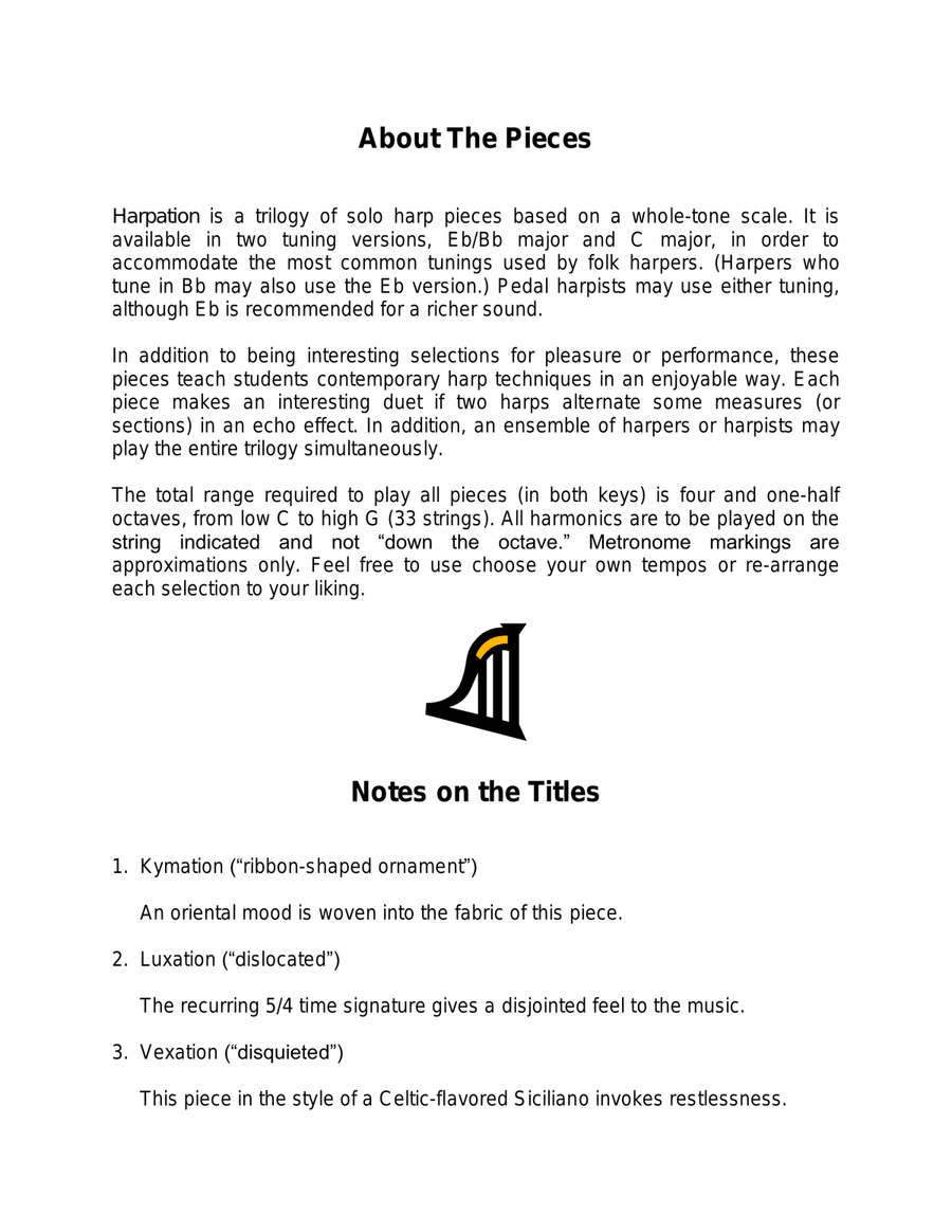 Harpation (C) Harp scores gallery preview page 5