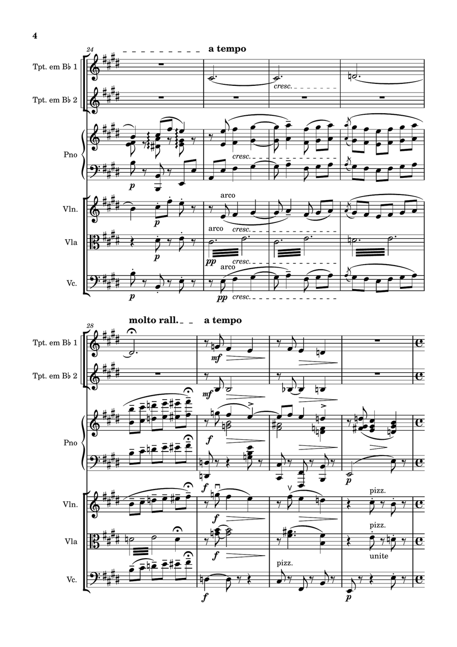 Musetta's Waltz, La Bohème SC 67 Small Ensemble scores gallery preview page 4
