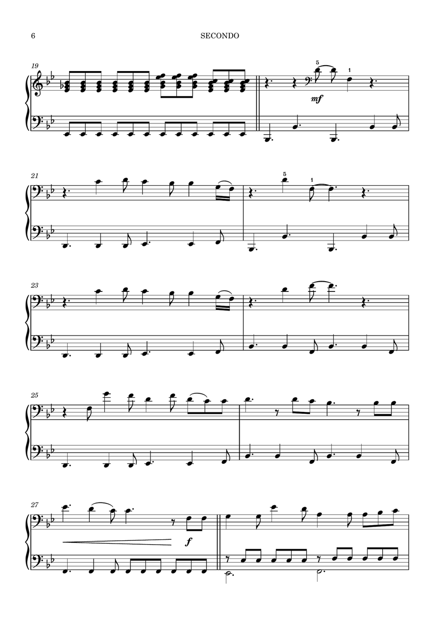 Until I Found You Until I Found You 1 Piano, 4-Hands scores gallery preview page 5