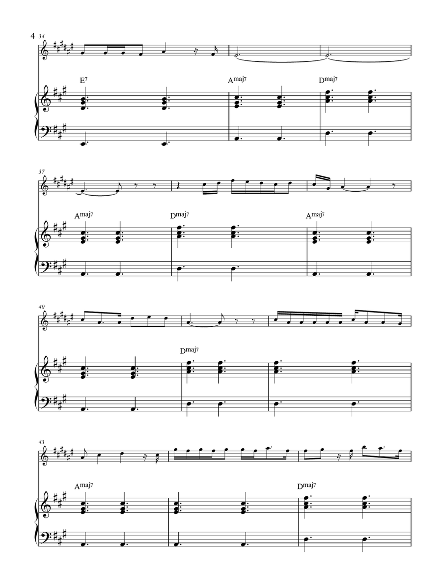 Die With A Smile Die With A Smile Alto Saxophone scores gallery preview page 4