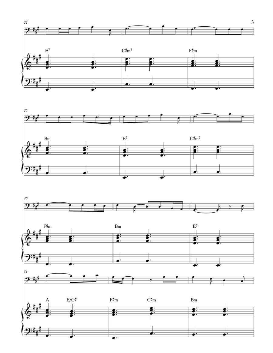 Die With A Smile Die With A Smile Bassoon scores gallery preview page 3