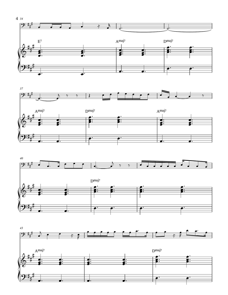 Die With A Smile Die With A Smile Bassoon scores gallery preview page 4