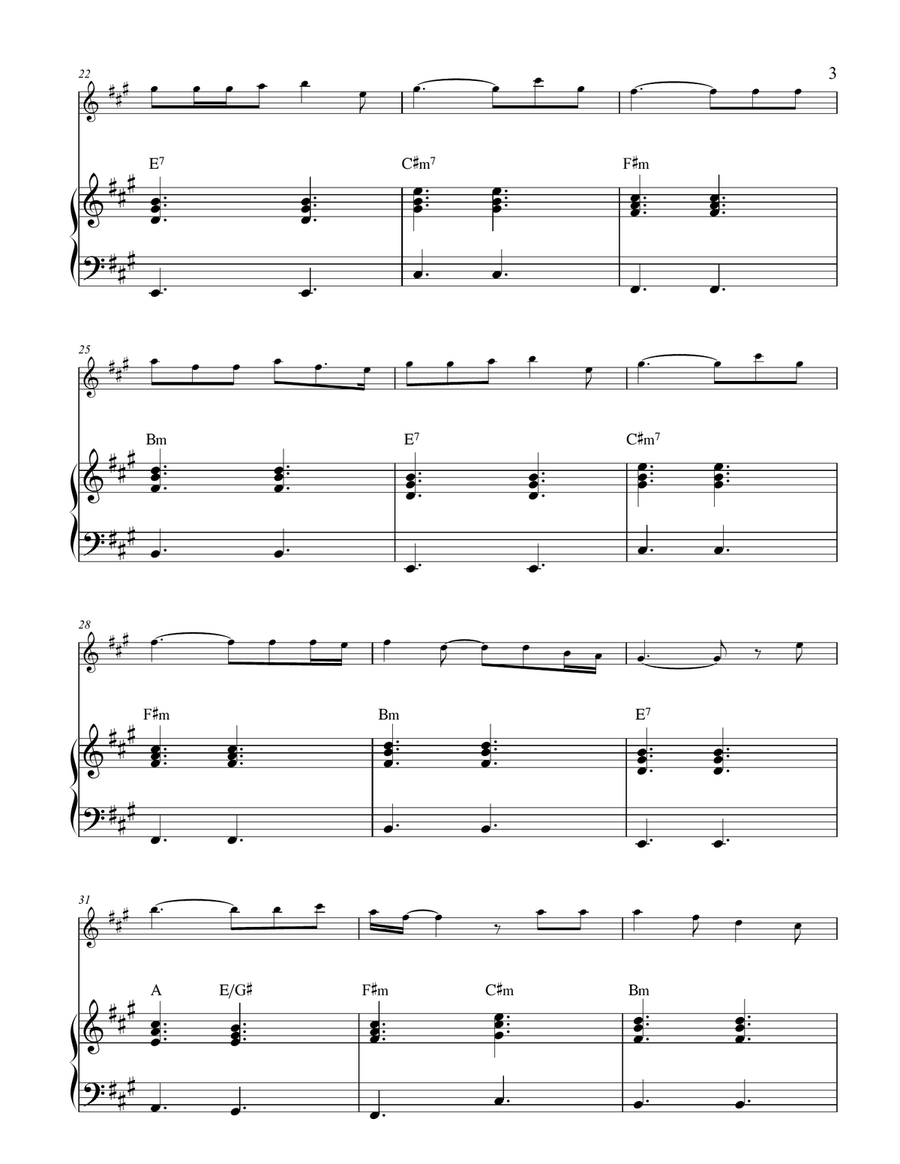 Die With A Smile Die With A Smile Flute scores gallery preview page 3