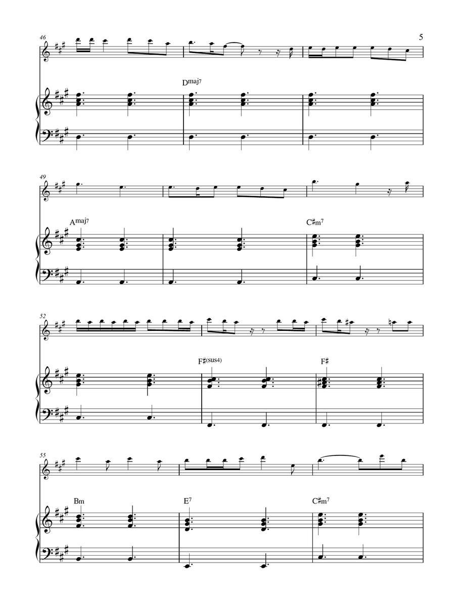 Die With A Smile Die With A Smile Flute scores gallery preview page 5