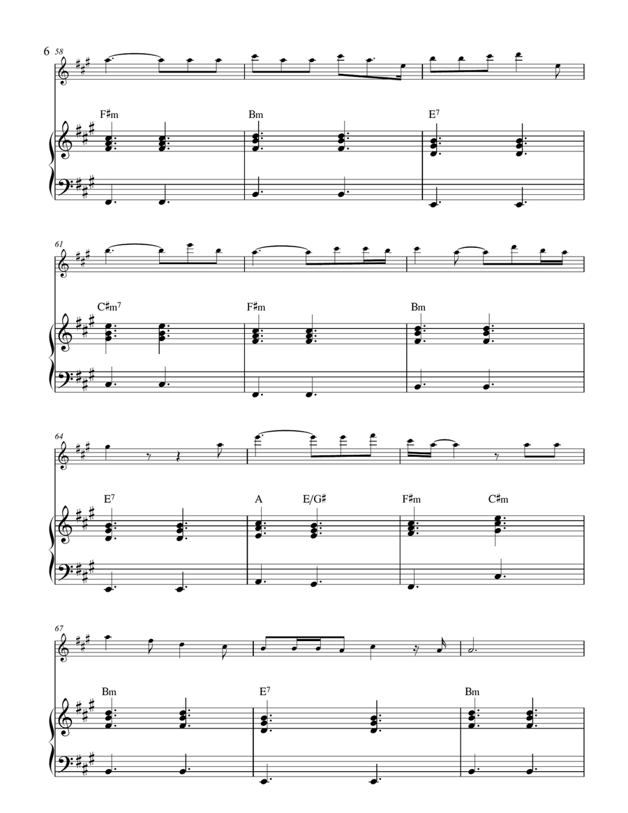 Die With A Smile Die With A Smile Flute scores gallery preview page 6