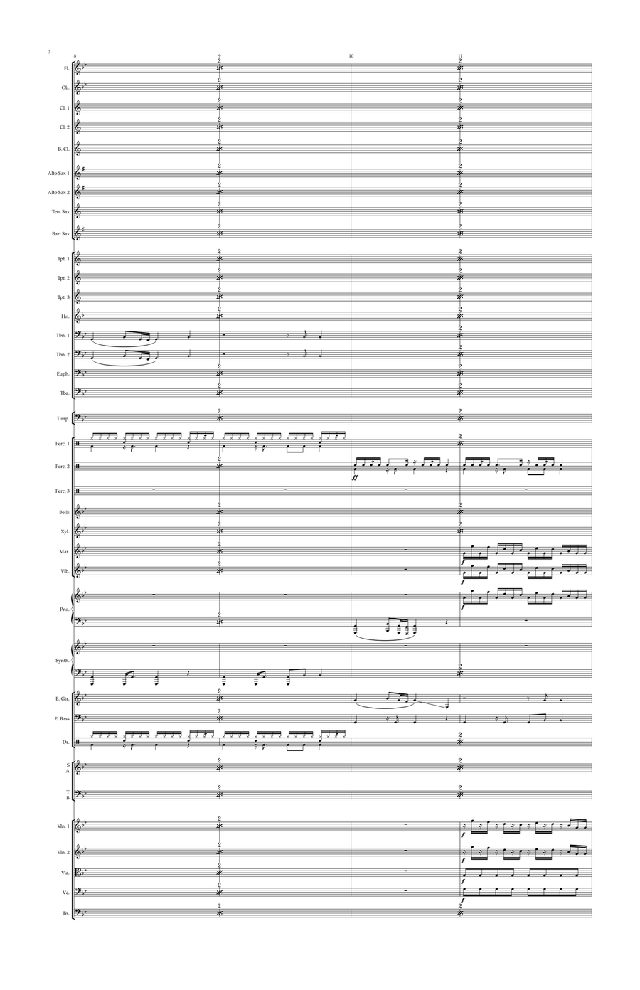 The Greatest Show 4-Part scores gallery preview page 2