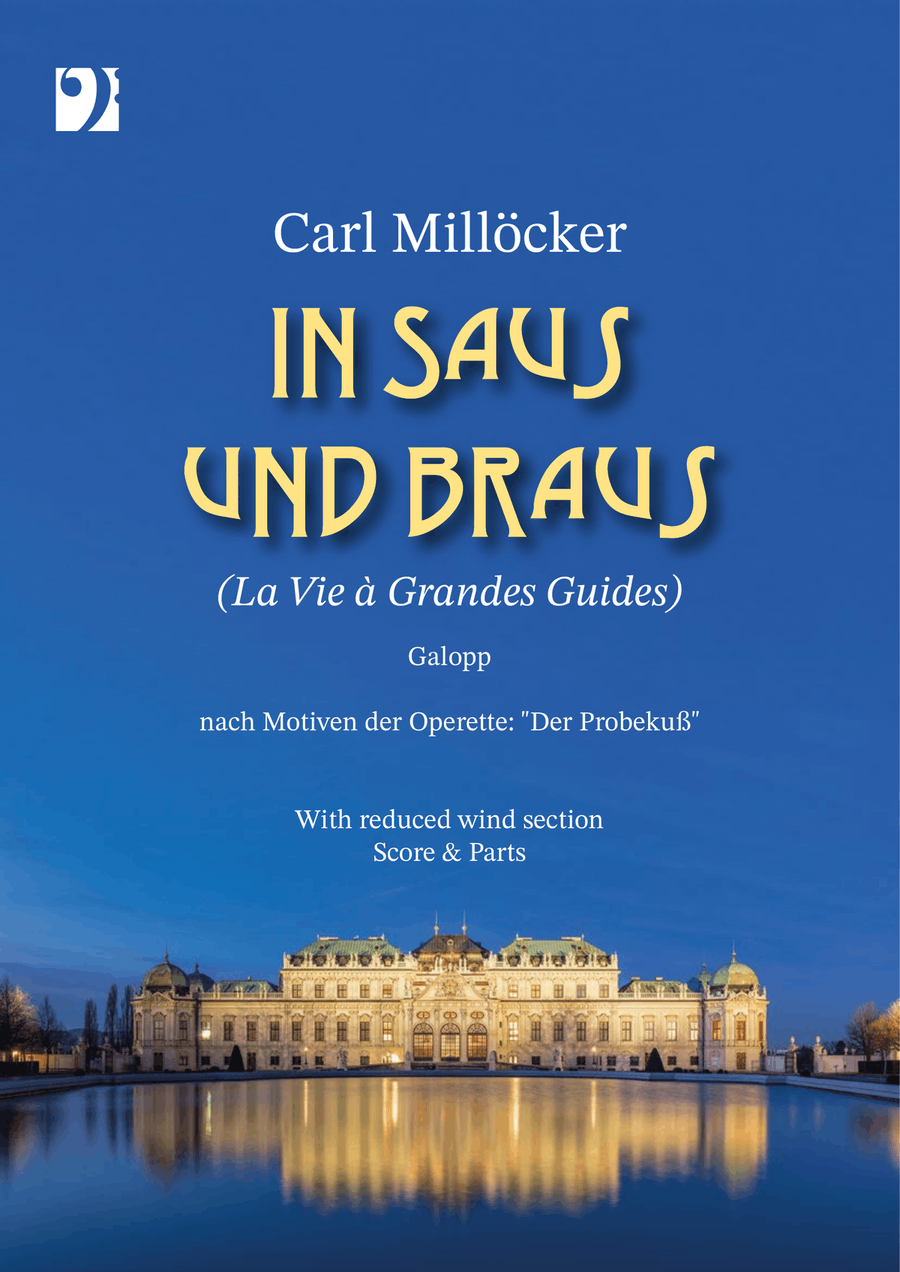 In Saus und Braus, Galopp with reduced wind section Full Orchestra scores gallery preview page 1