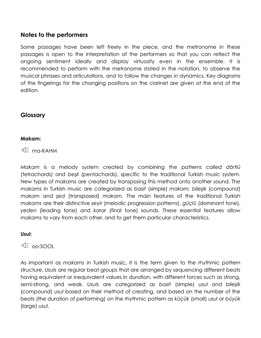Mahur Sez Samaisi Mahur Sez Samaisi Woodwind Duet scores gallery preview page 6
