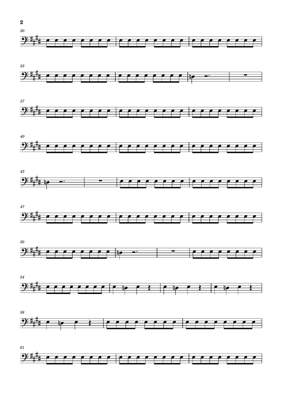 Little People Little People Bass Guitar scores gallery preview page 2