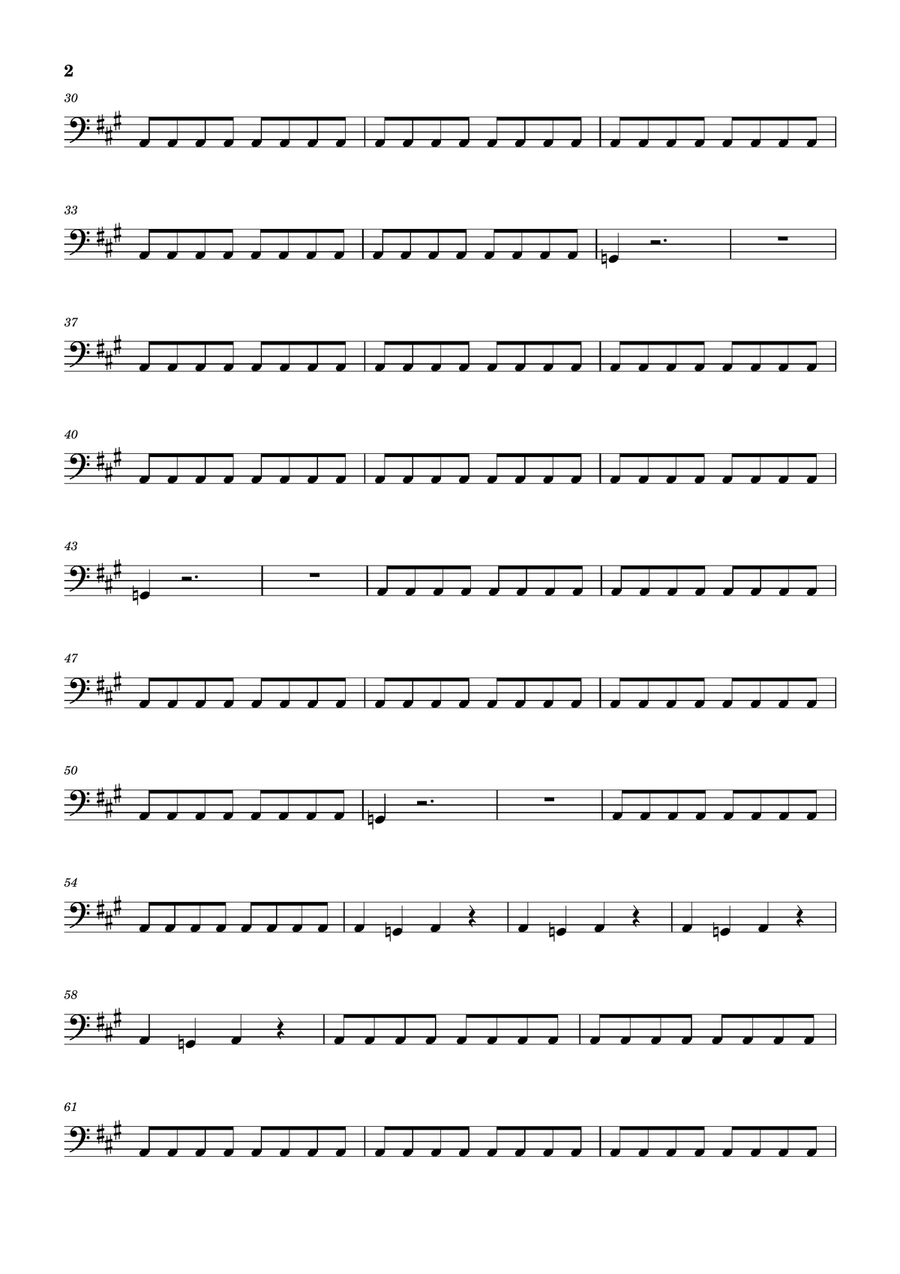 Little People Little People Bass Guitar scores gallery preview page 2