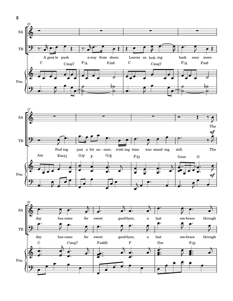 Into the Great Unknown Into the Great Unknown 4-Part scores gallery preview page 2