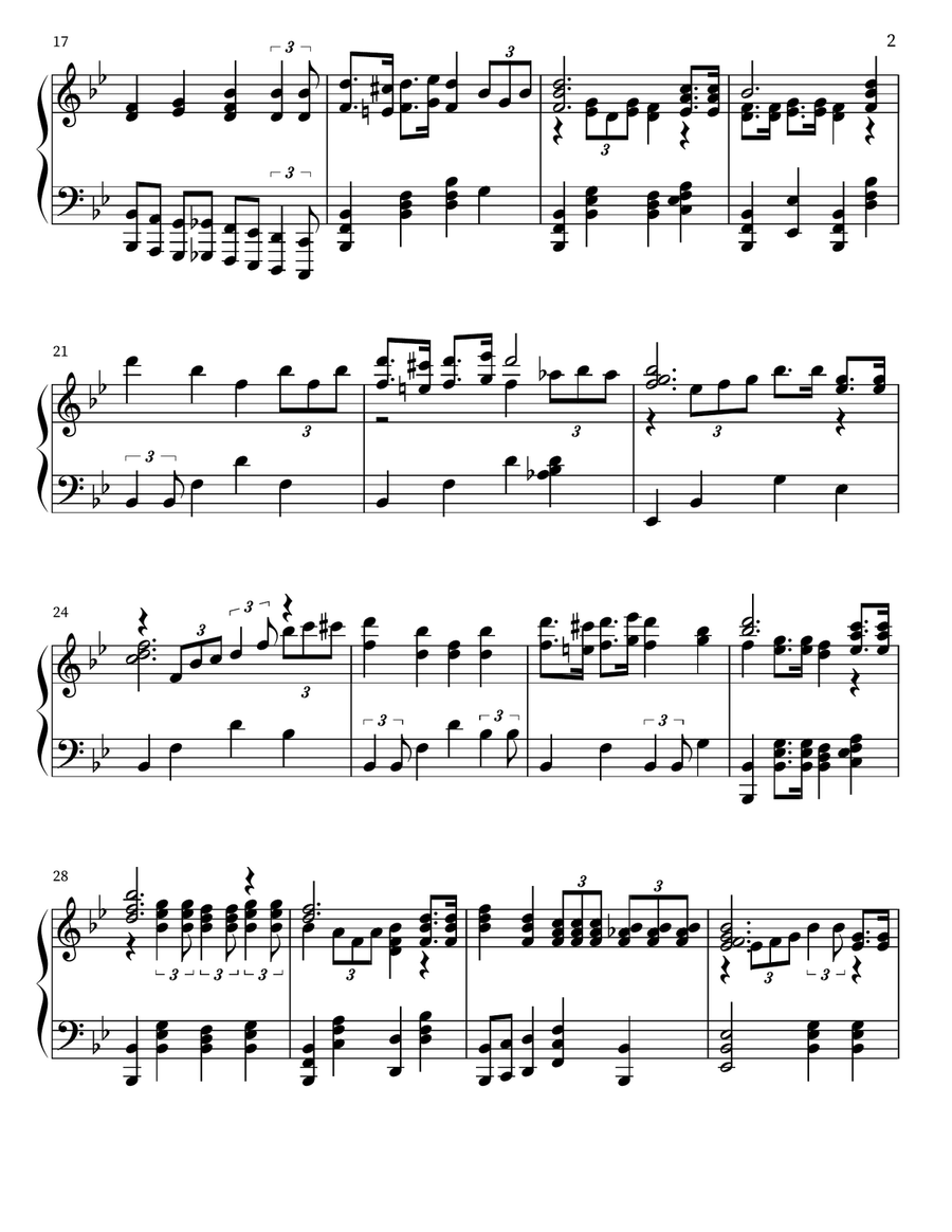 I'll Fly Away I'll Fly Away Piano scores gallery preview page 2