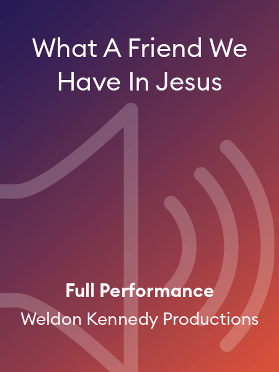 What A Friend We Have In Jesus Tenor Voice scores gallery preview page 1