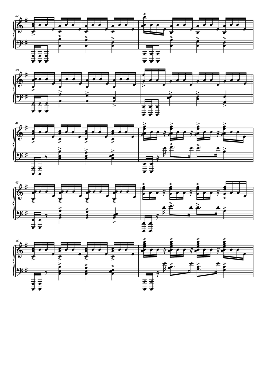 Time Inception niveau 1 Time Inception niveau 1 Easy Piano scores gallery preview page 3