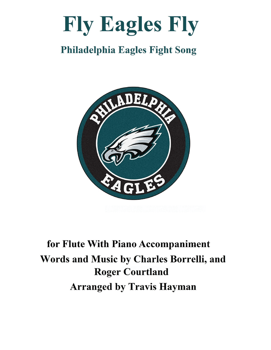 Fly Eagles Fly - for Flute with Piano Accompaniment Flute scores gallery preview page 1