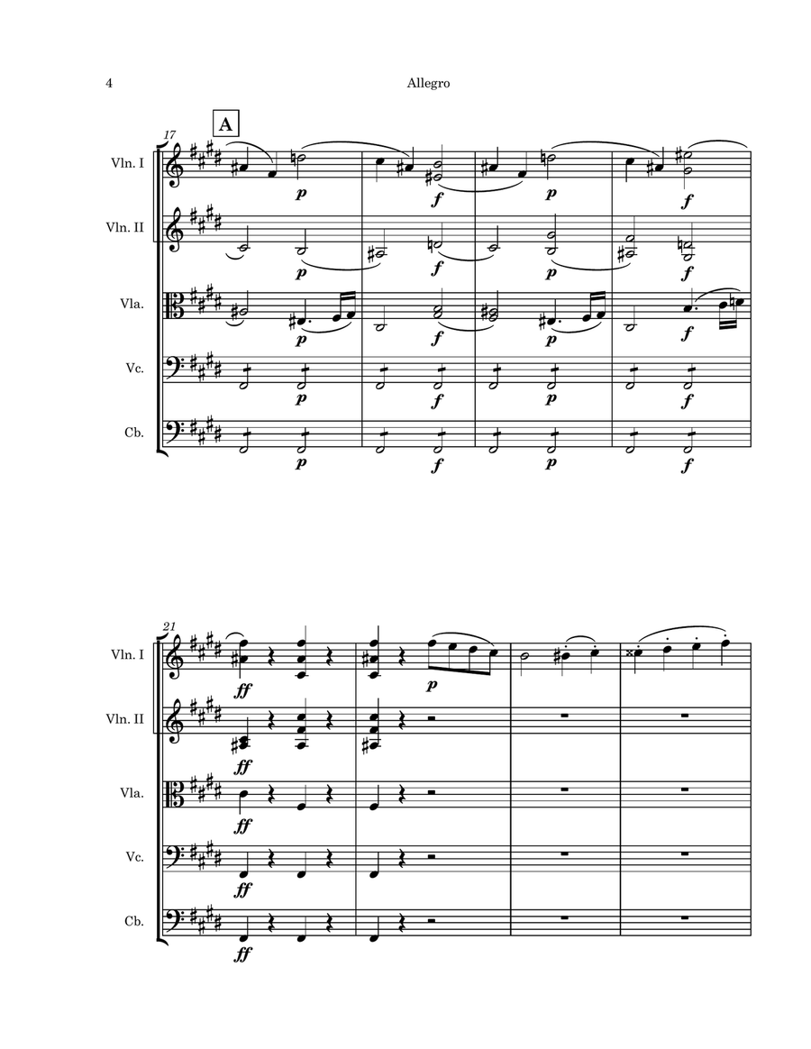 Piano Sonata No. 9 in E Major, Op. 14, No. 1 String Orchestra scores gallery preview page 6