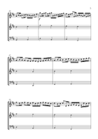 Pachelbel - Canon in D (for 2 Flutes and Cello) Small Ensemble scores gallery preview page 3