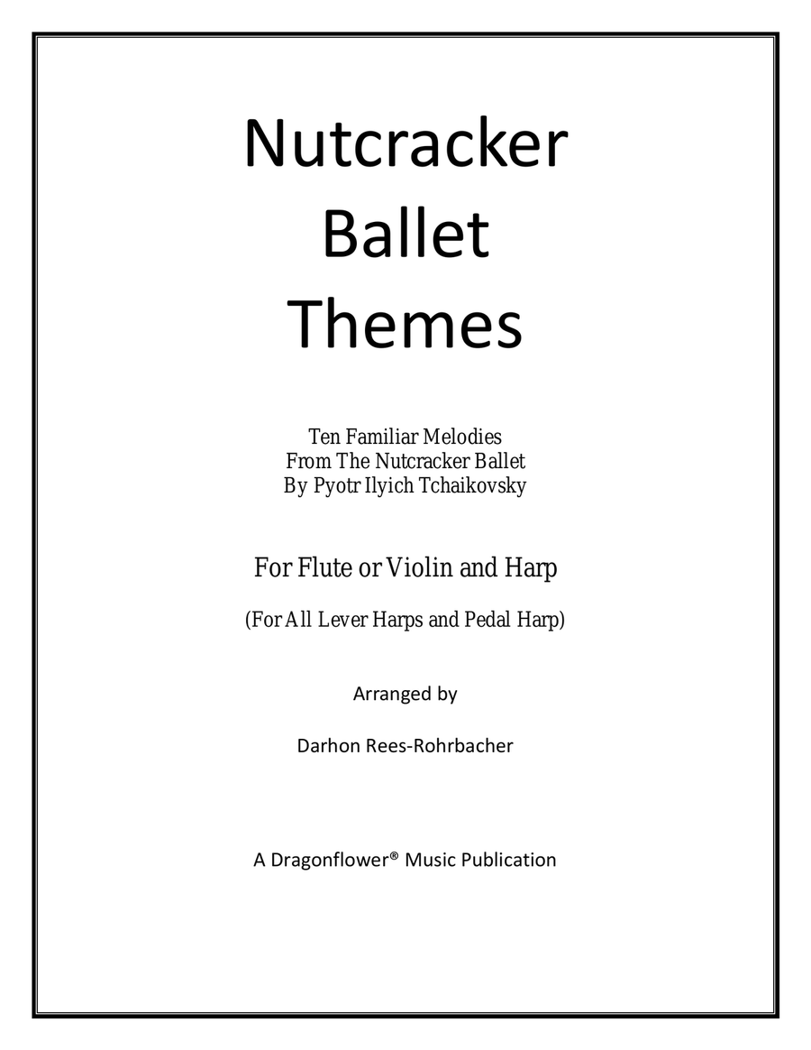 Nutcracker Ballet Themes (Duo) Flute scores gallery preview page 3