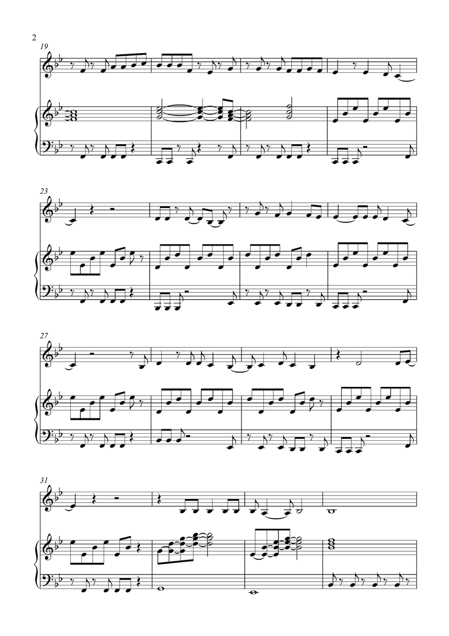 Take On Me Take On Me Violin Solo scores gallery preview page 2