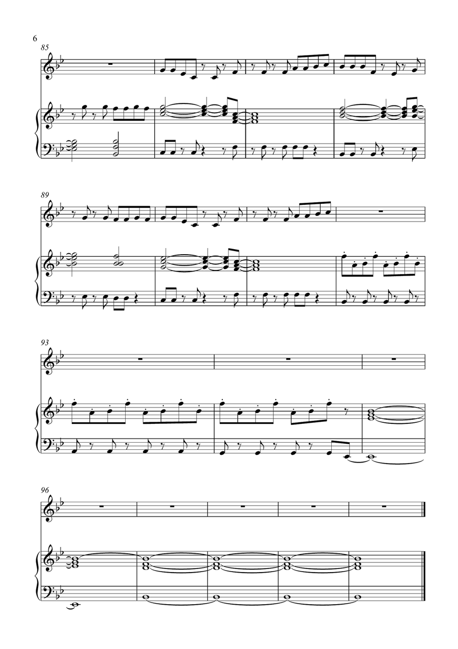 Take On Me Take On Me Violin Solo scores gallery preview page 6
