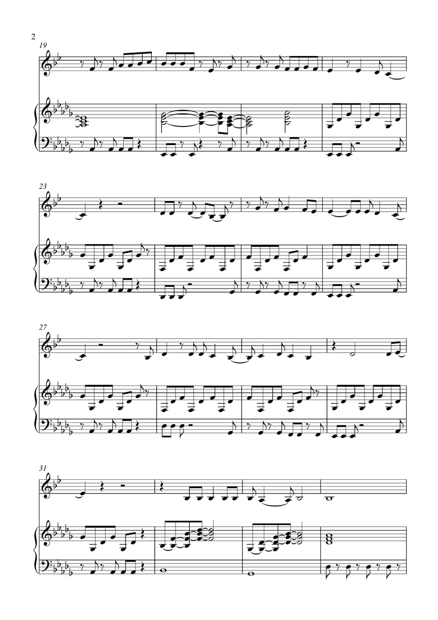 Take On Me Take On Me Horn scores gallery preview page 2