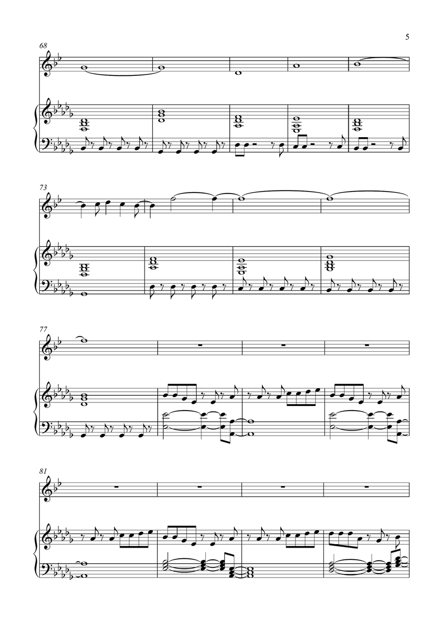 Take On Me Take On Me Horn scores gallery preview page 5