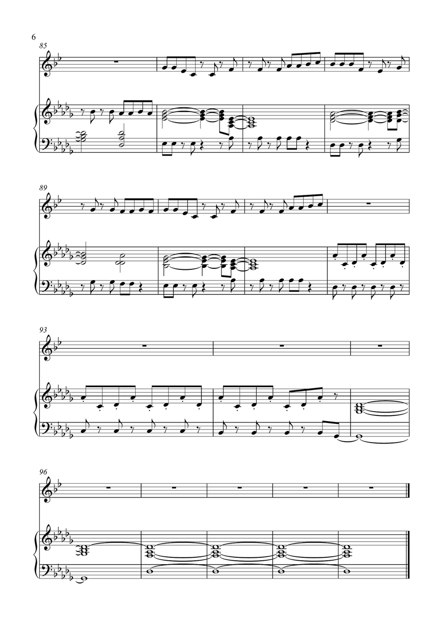 Take On Me Take On Me Horn scores gallery preview page 6