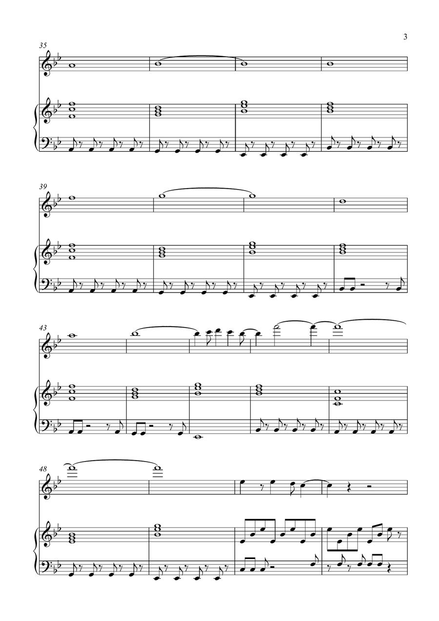 Take On Me Take On Me Flute Solo scores gallery preview page 3