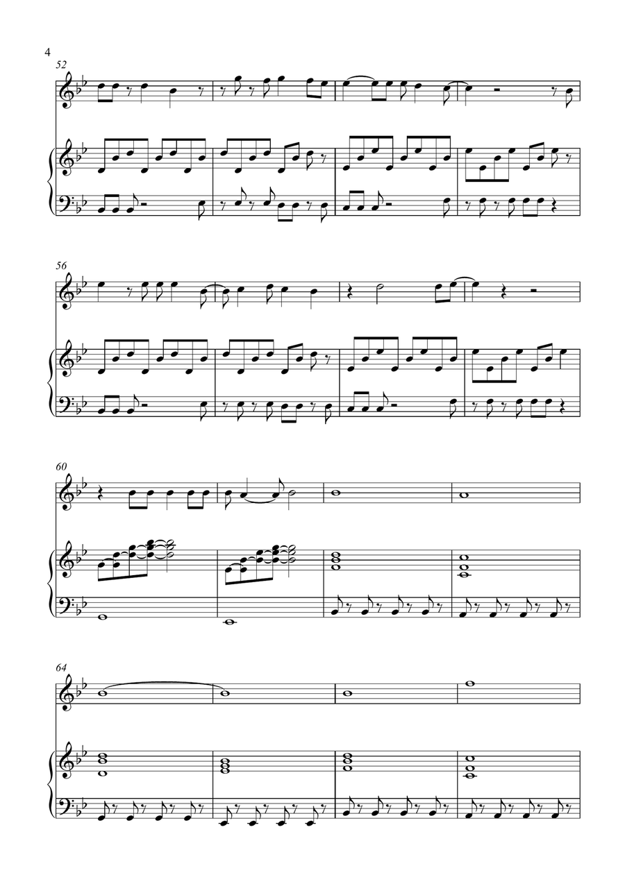 Take On Me Take On Me Flute Solo scores gallery preview page 4