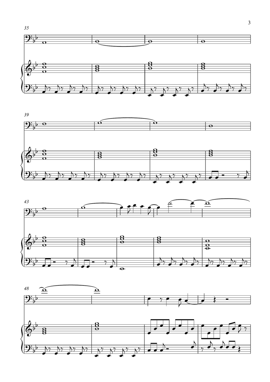Take On Me Take On Me Piano scores gallery preview page 3
