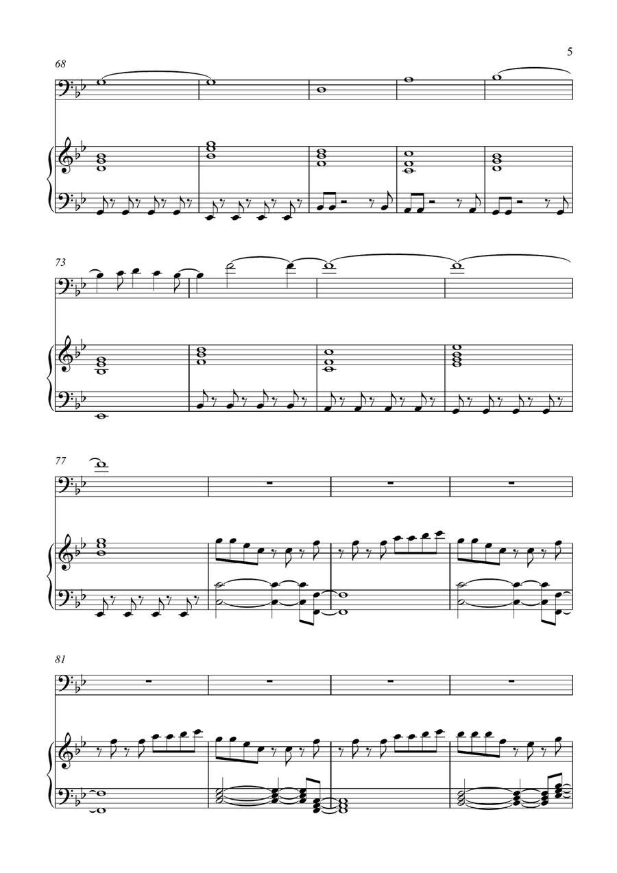 Take On Me Take On Me Piano scores gallery preview page 5