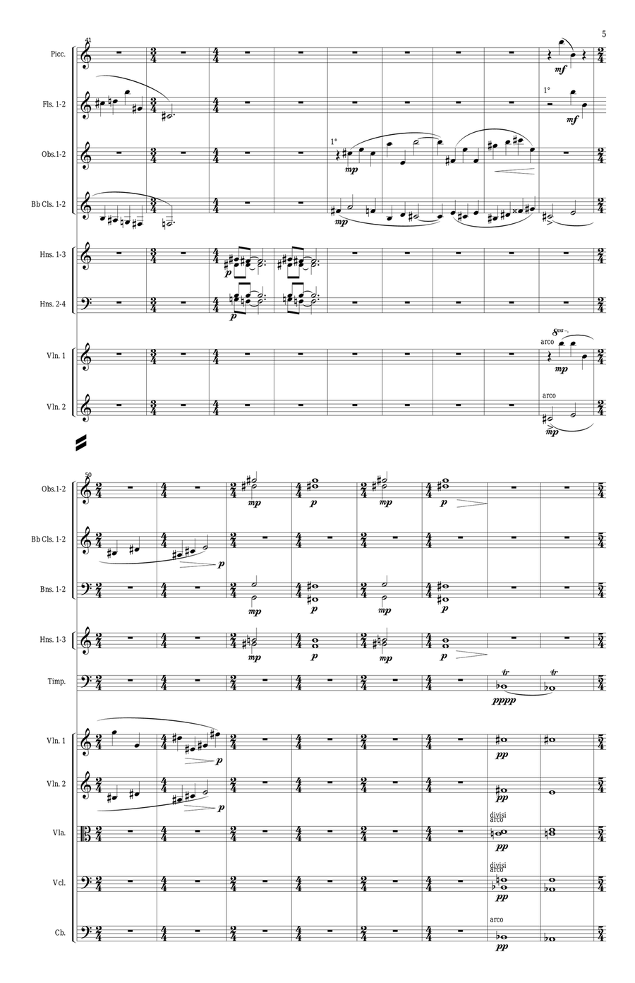 Tamanar for Orchestra Tamanar for Orchestra Full Orchestra scores gallery preview page 6