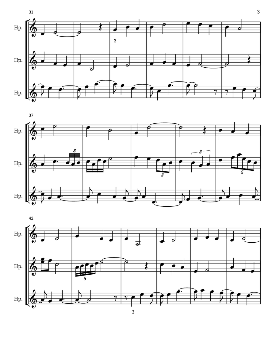 Prayerful Musing 18 Prayerful Musing 18 Small Ensemble scores gallery preview page 3
