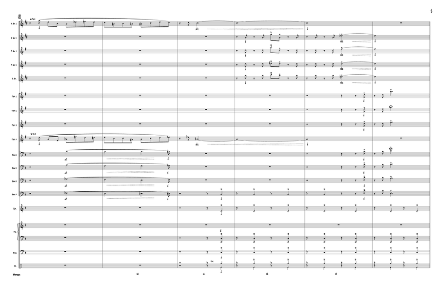 Mayreh - Score Only Jazz Ensemble scores gallery preview page 2