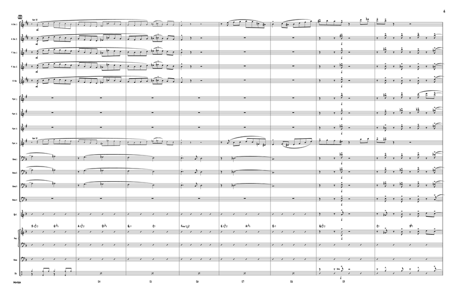 Mayreh - Score Only Jazz Ensemble scores gallery preview page 4