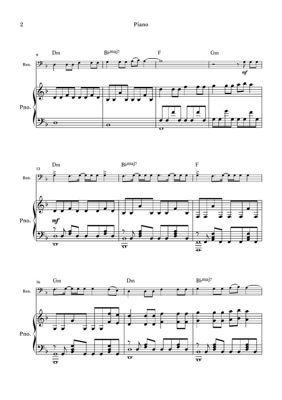 Good Things Go Good Things Go Bassoon scores gallery preview page 2