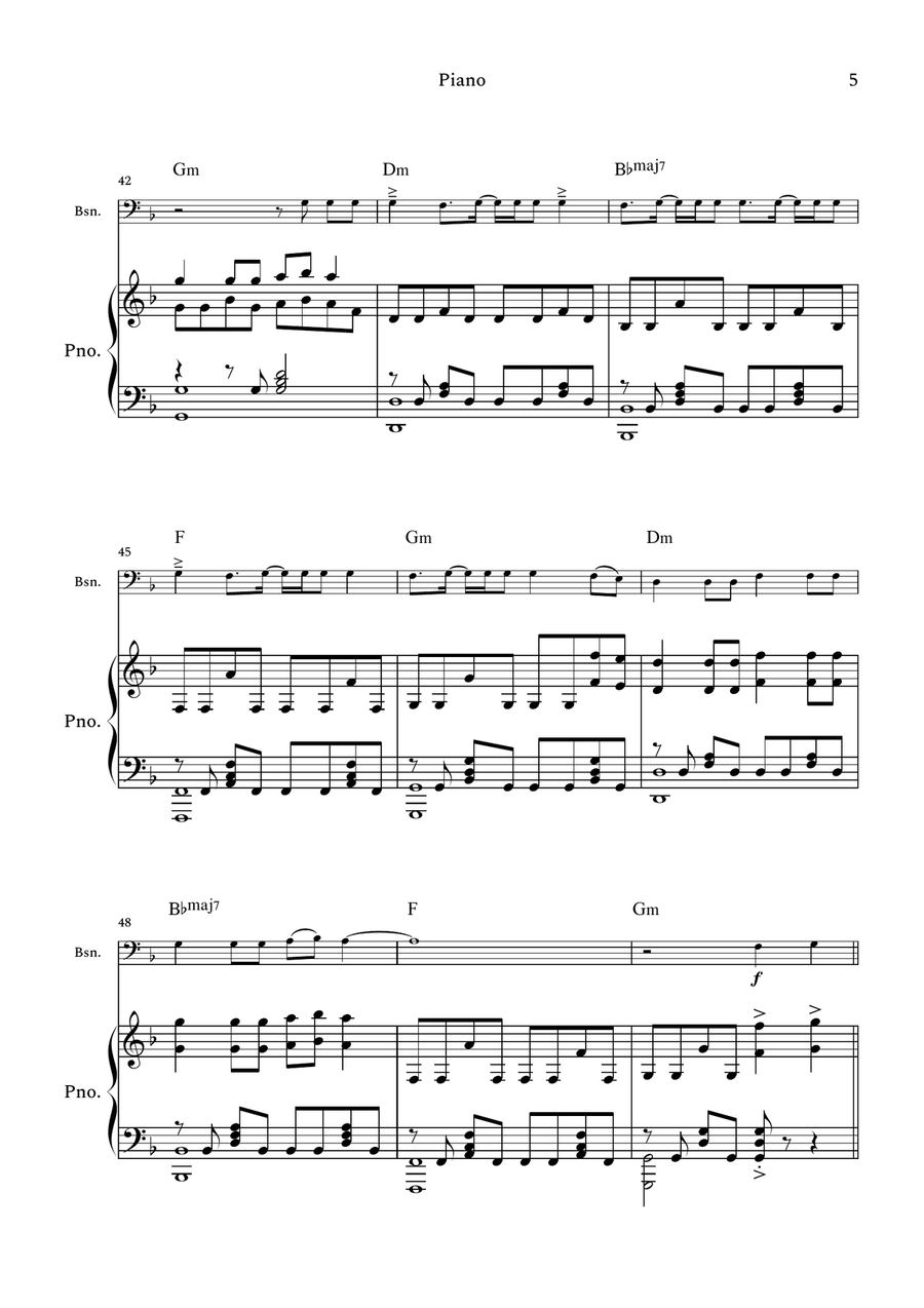 Good Things Go Good Things Go Bassoon scores gallery preview page 5