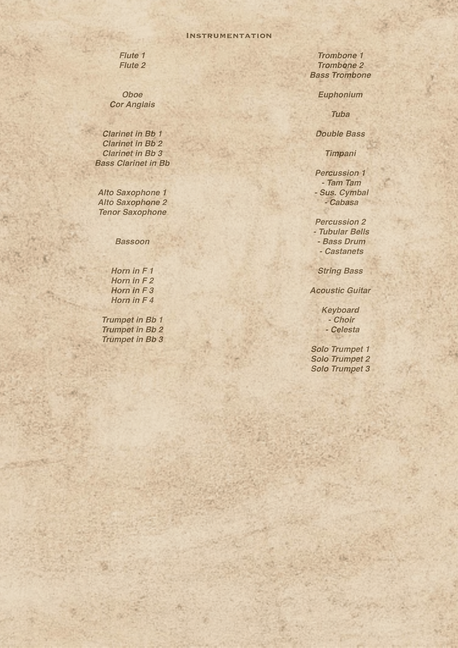 The Trio Concert Band scores gallery preview page 2