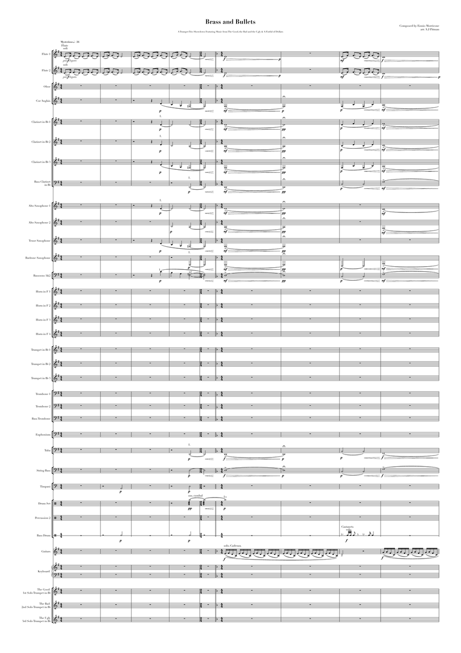 The Trio Concert Band scores gallery preview page 4