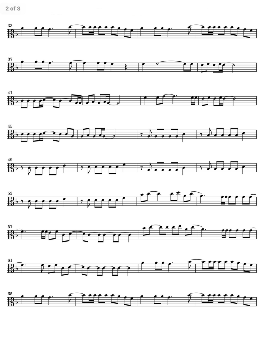 Pink Pony Club Pink Pony Club Viola Solo scores gallery preview page 2