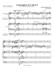 Mendelssohn Op 113 Concertpiece For 2 Clarinets and Piano