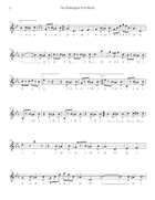 The Washington Post March for Trumpet C Trumpet scores gallery preview page 5
