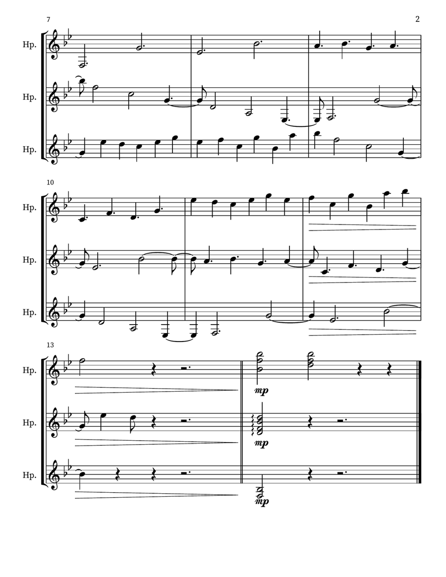 Prayerful Musing 19 Prayerful Musing 19 Small Ensemble scores gallery preview page 2