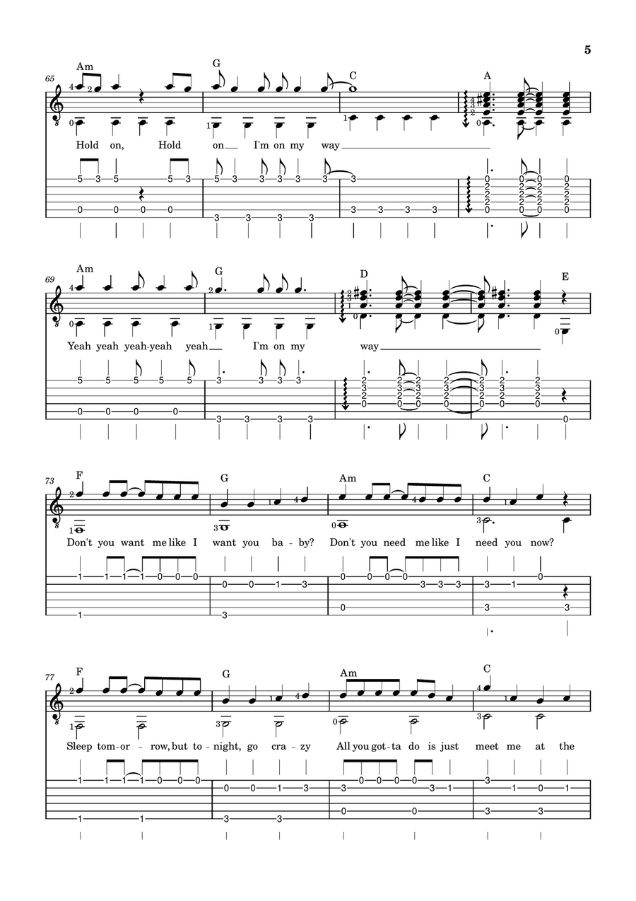 Apt. Apt. Acoustic Guitar scores gallery preview page 5