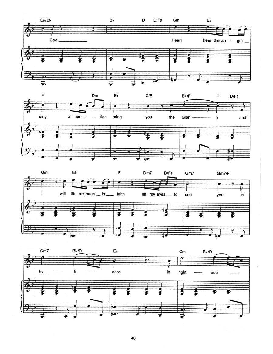 You Are My God You Are My God Piano, Vocal scores gallery preview page 2