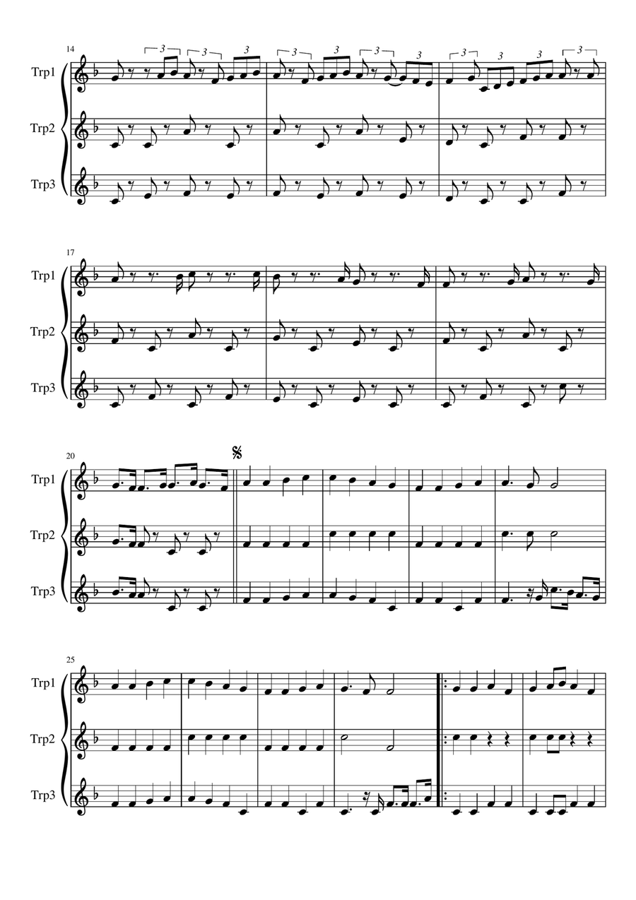 ODE A LA JOIE ODE A LA JOIE Small Ensemble scores gallery preview page 2