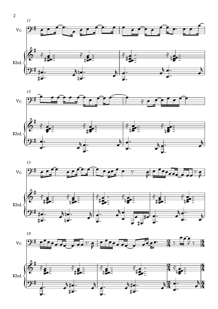 Virtual Insanity Virtual Insanity Piano scores gallery preview page 2